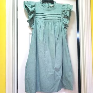 Entro Ruffled Dress NWOT